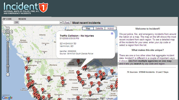 google maps mashup examples