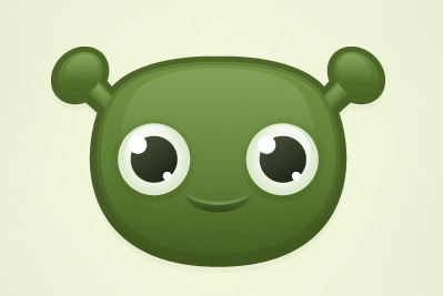 cute alien 35 (More) Adobe Illustrator Cartoon Character Tutorials