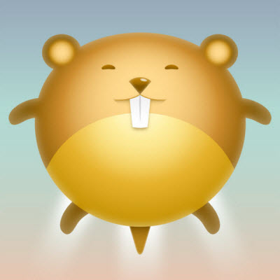 cute hamster avatar 35 (More) Adobe Illustrator Cartoon Character Tutorials