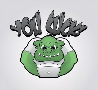 grumpy troll character 35 (More) Adobe Illustrator Cartoon Character Tutorials