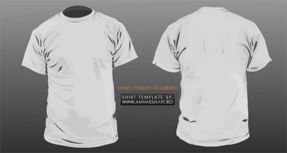 TShirt_vector_template