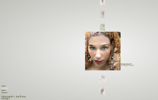 Domenico Tedone Design screen shot.