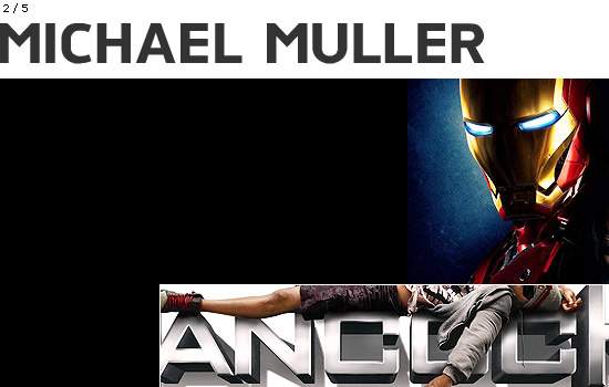 Michael Muller Photography screen shot.