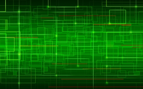 Keynote Green Network Template