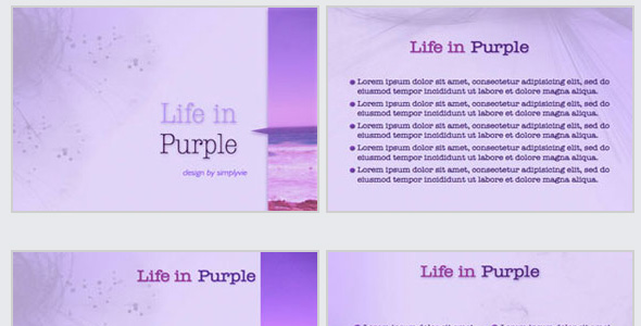 Life in Purple