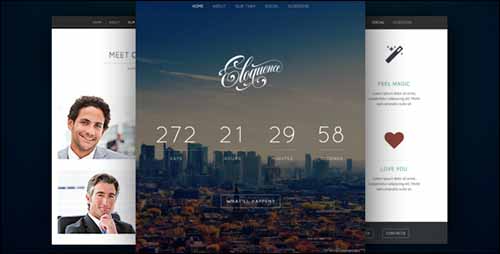 Eloquence – Coming Soon Page Template