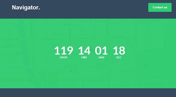 Navigator | Responsive Coming Soon Template
