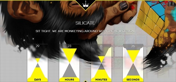 Silicate – Responsive Minimalist Coming Soon HTML