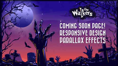 The Walkers – Coming Soon Page Template