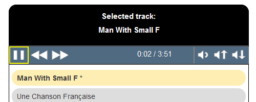 Accessible Audio Player (AAP)