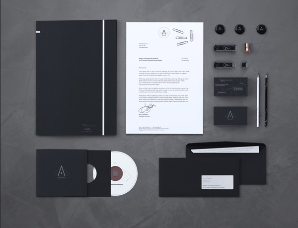 BRANDING MOCK-UP BY ALAN DELMAS