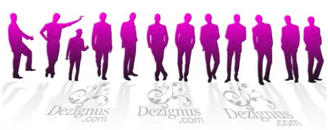 Businessman Silhouettes
