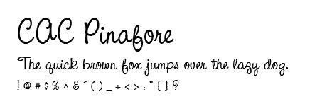 CAC Pinafore
