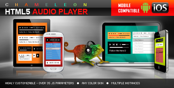 Chameleon HTML5 Audio Player