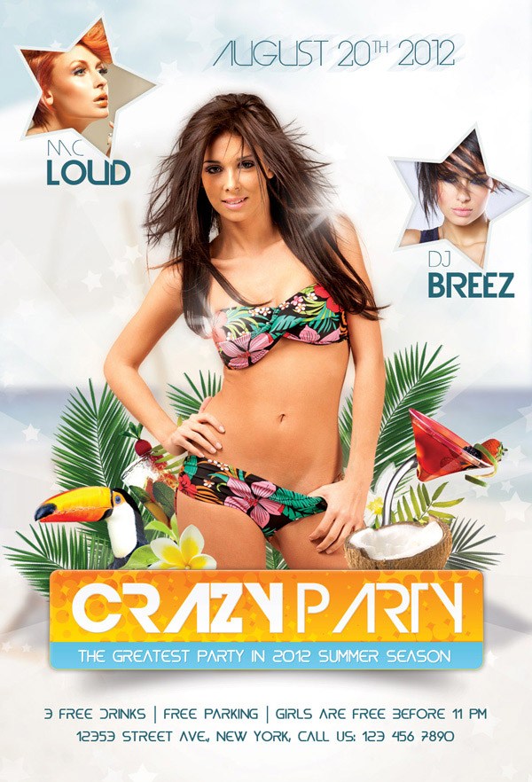 Create an Amazing Summer Flyer Design