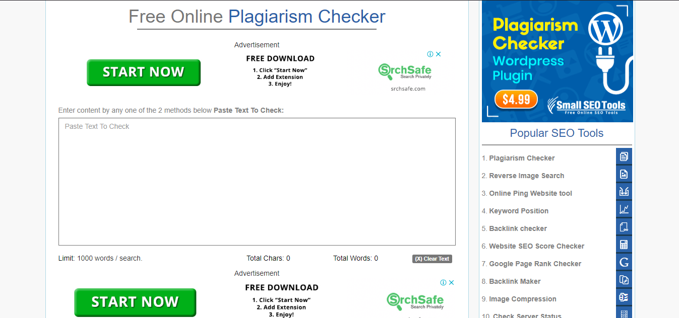 plagiarism checker