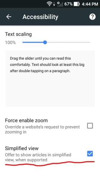android google chrome