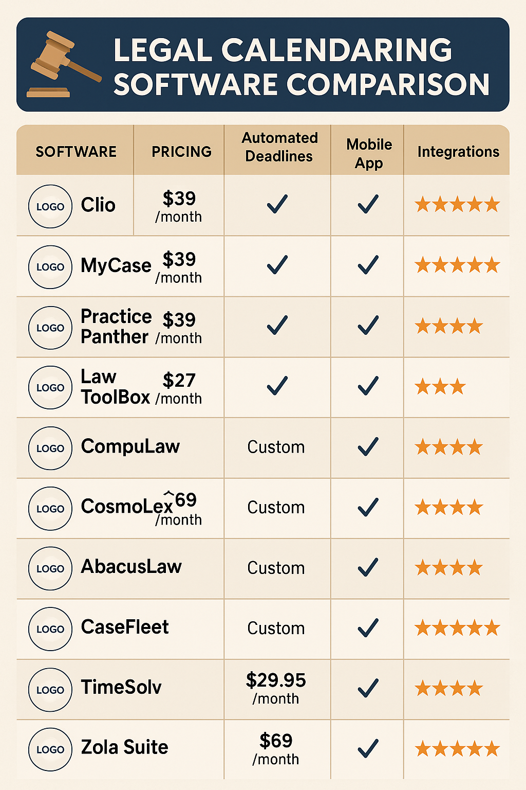 calendar software comparison
