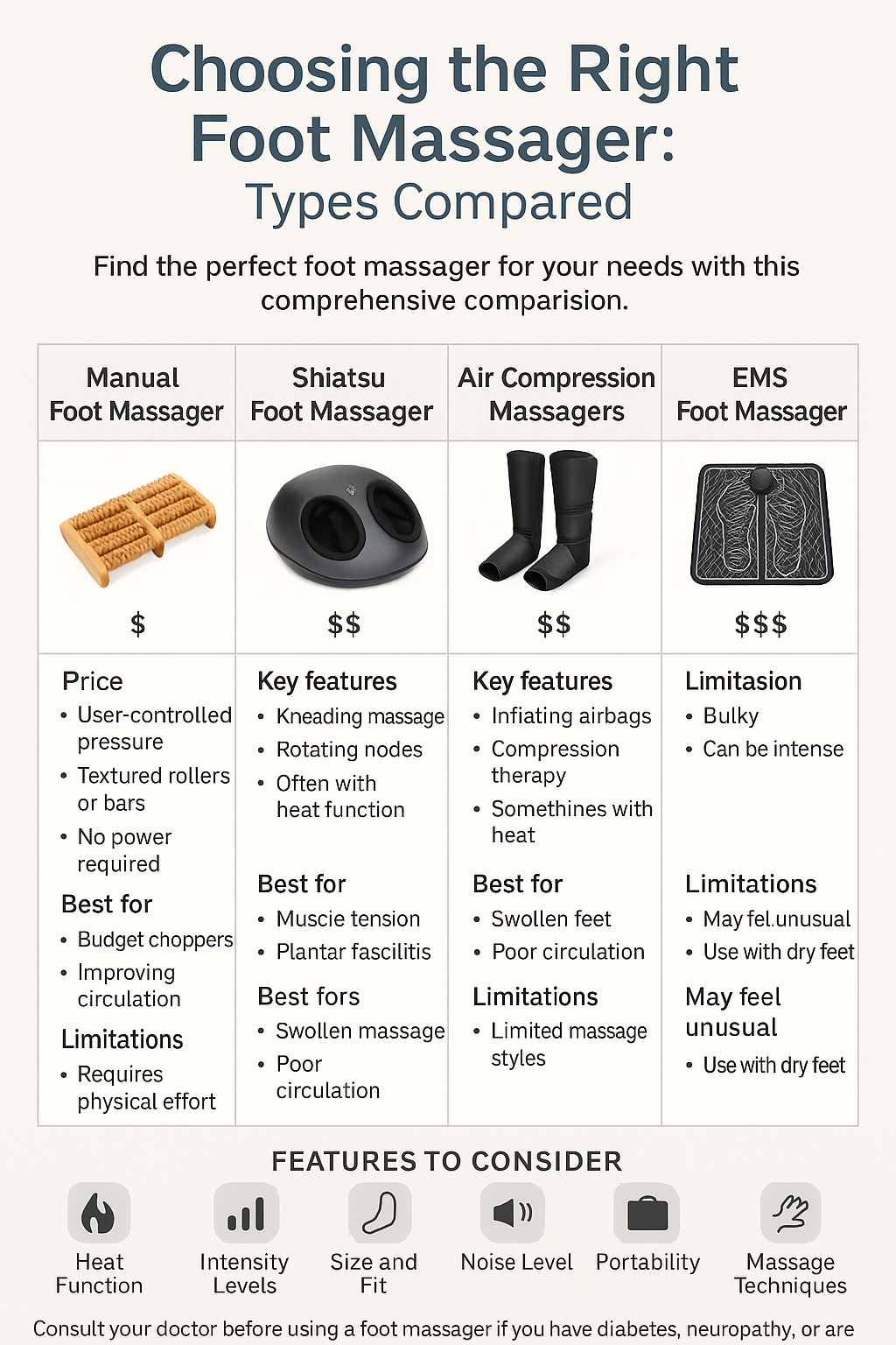 right foot massager