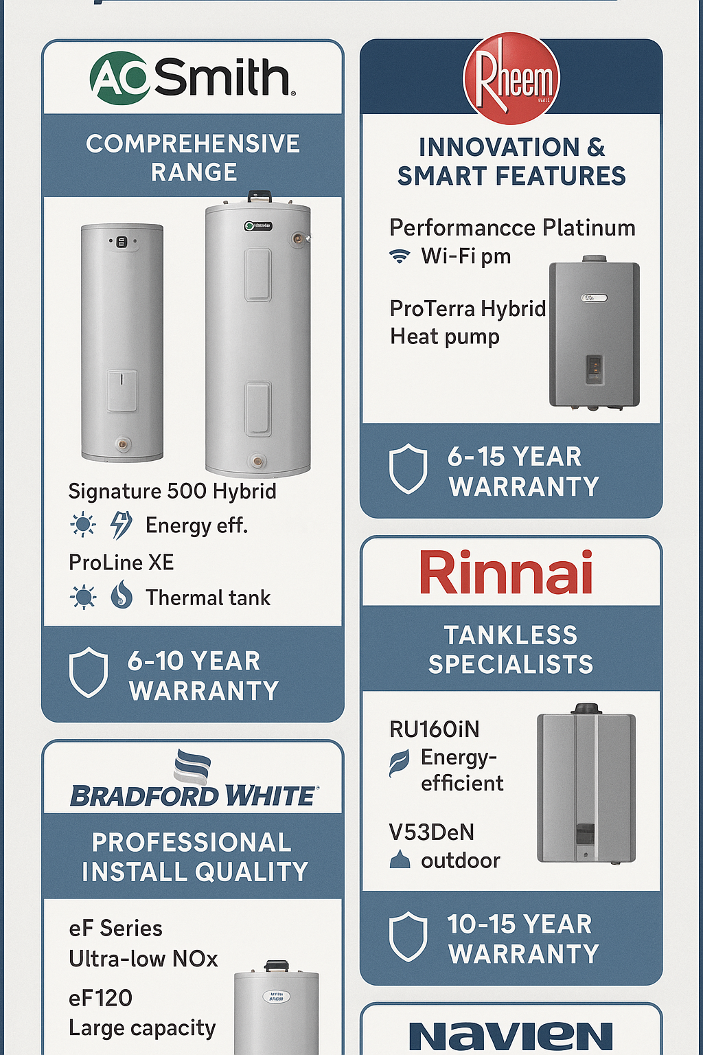 water heaters