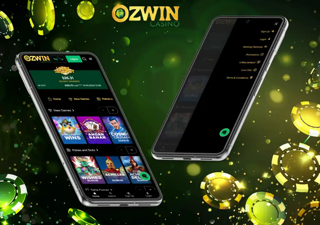 Ozwin Casino Mobile Experience