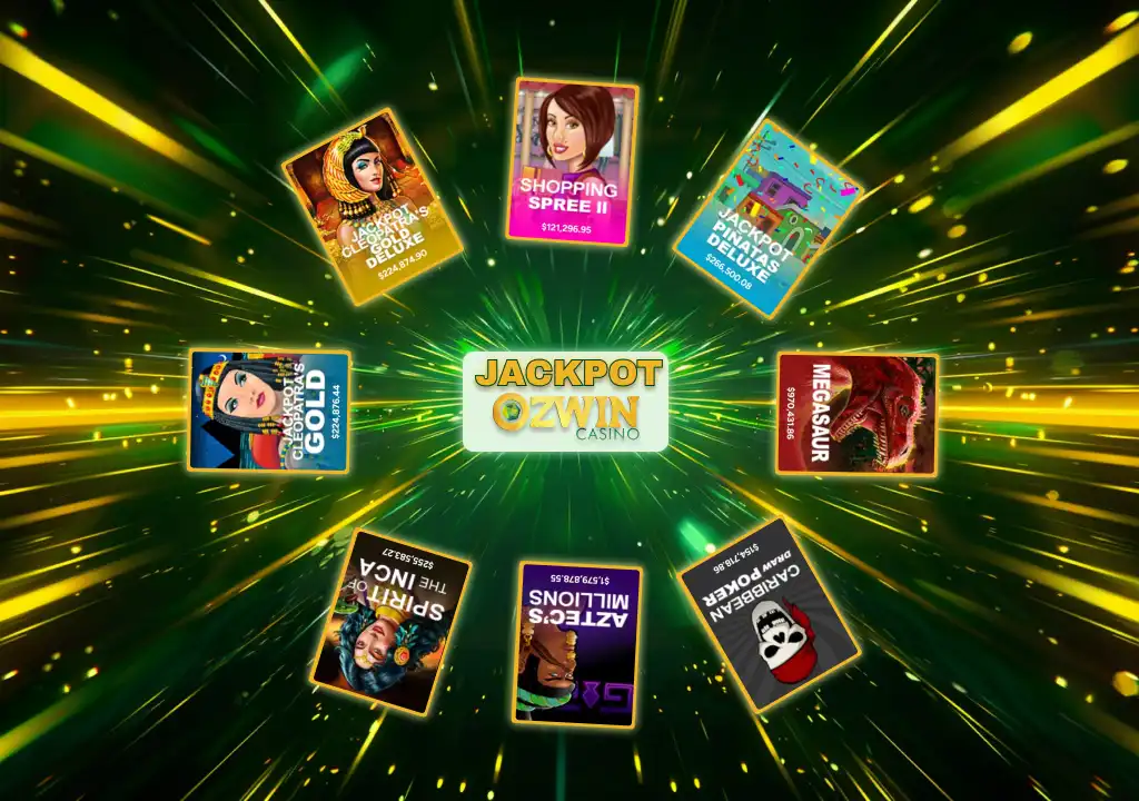 Progressive jackpots Ozwin Casino