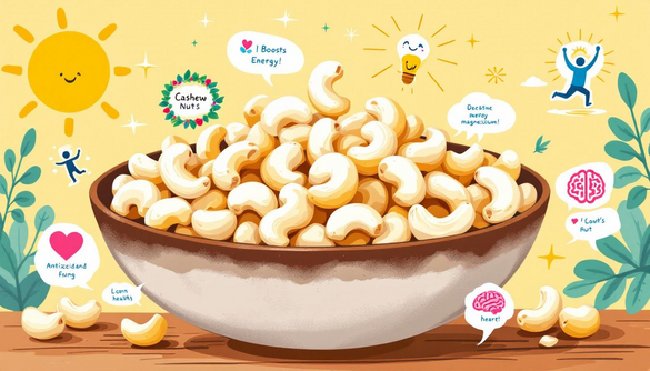 Health Benefits of Cashew Nuts