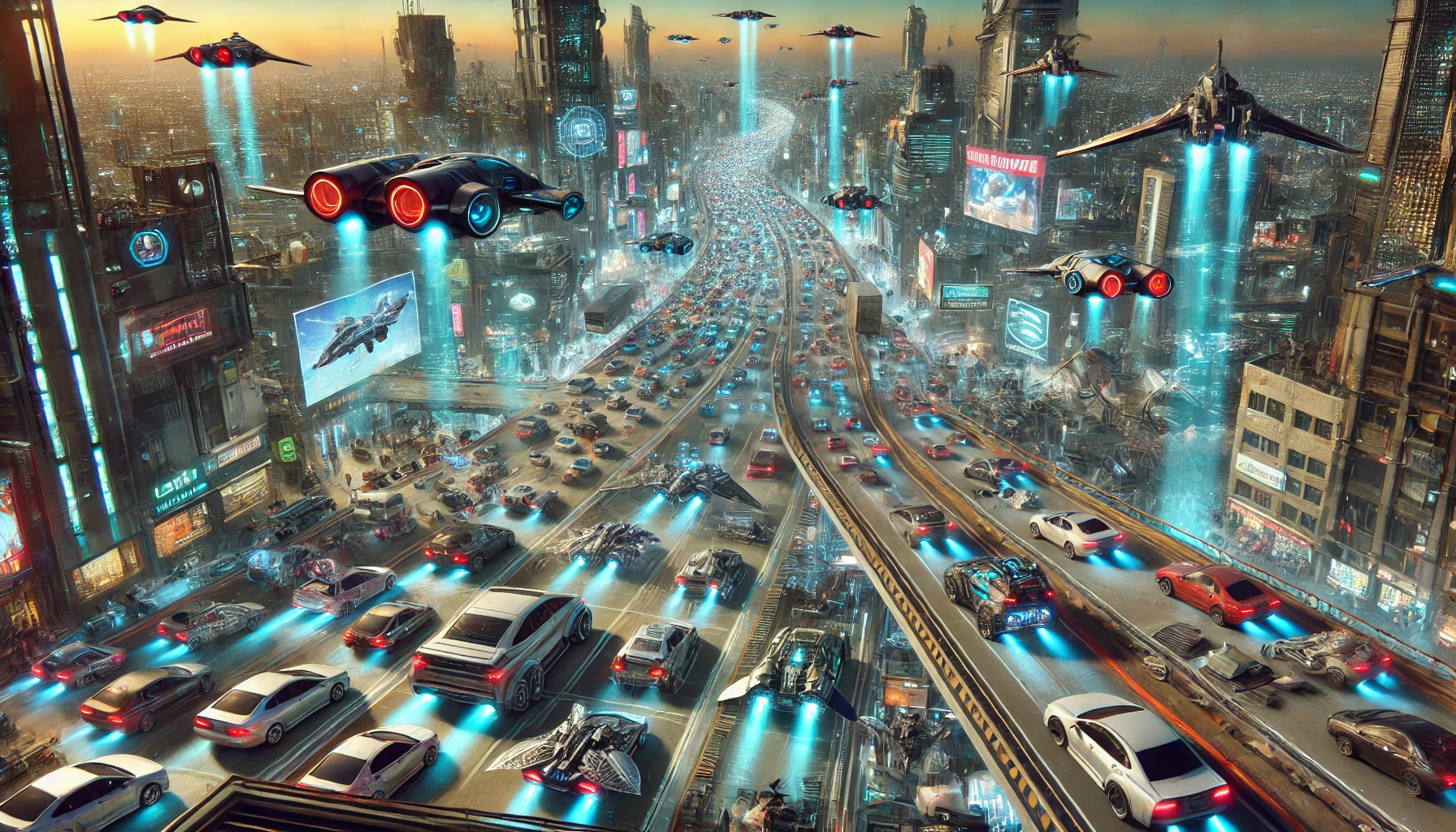 A Traffic Jam in the Sky: The Future of Urban Congestion
