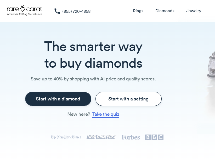 Find Your Perfect Diamond with Rare Carat