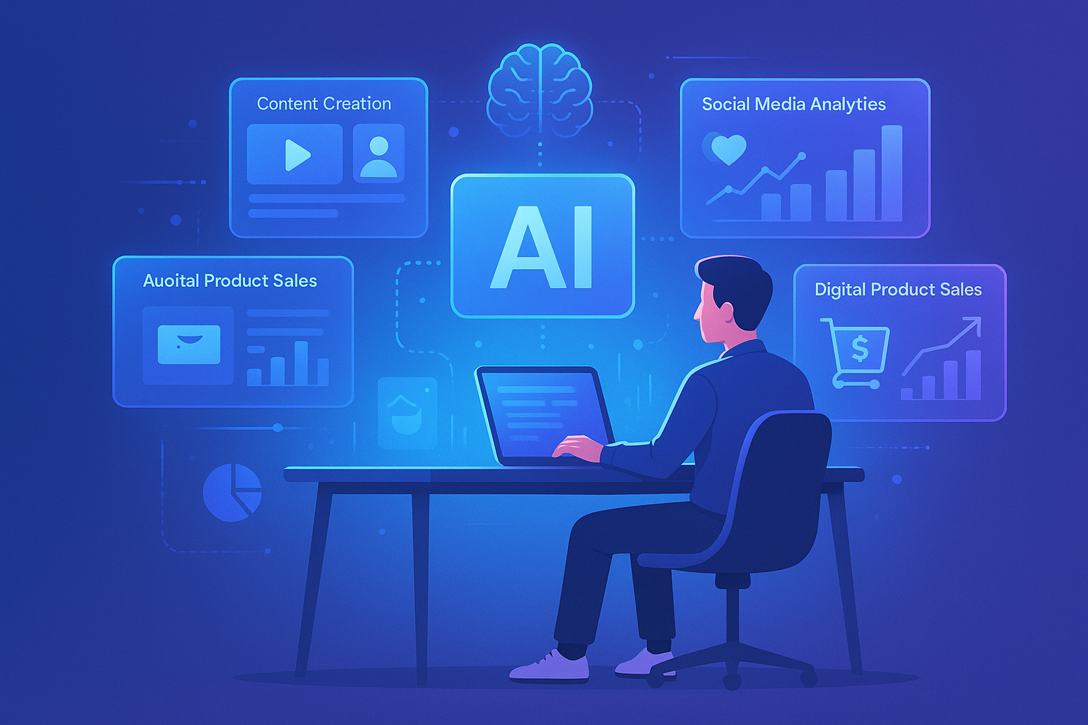 How to Build a Profitable AI-First One-Person Business in 2025: The Complete Guide