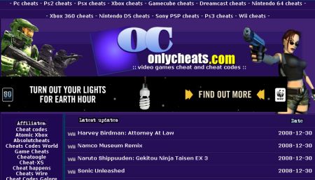Game Cheat Code Websites