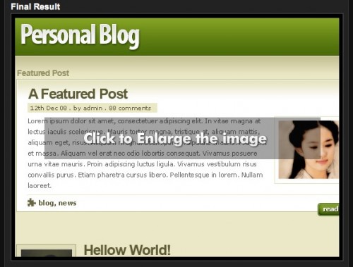 Custom WordPress Theme