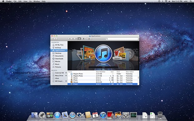 OS X Lion - Apple OS X Lion released today