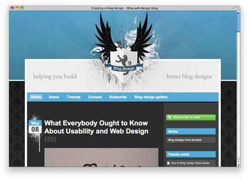blogwebdesignblog 100 Nice and Beautiful Blog Designs