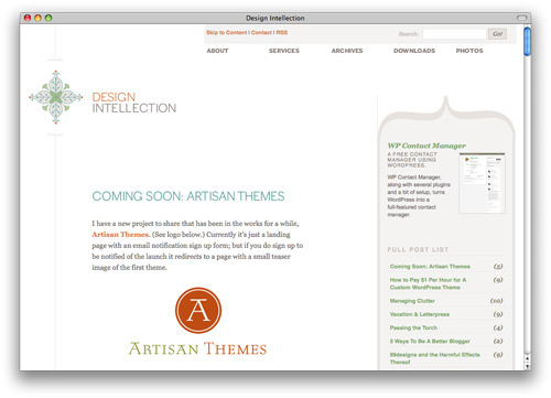 designintellection 100 Nice and Beautiful Blog Designs