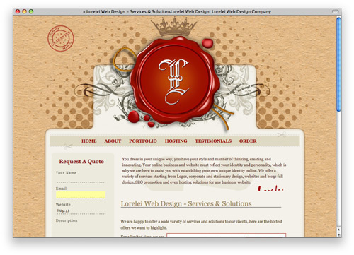 loreilei 100 Nice and Beautiful Blog Designs