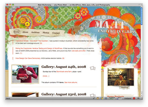 matt 100 Nice and Beautiful Blog Designs