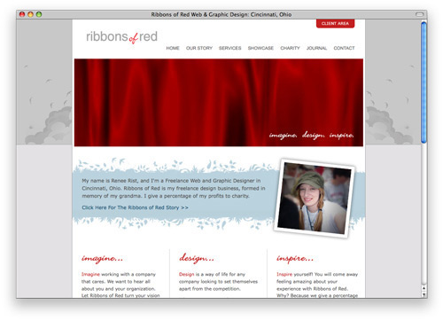 ribbons 100 Nice and Beautiful Blog Designs