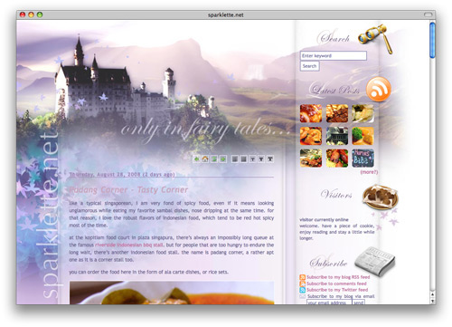 sparklette 100 Nice and Beautiful Blog Designs