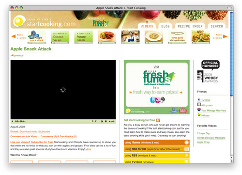 startcooking 100 Nice and Beautiful Blog Designs