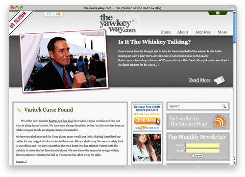 theyawkeyway 100 Nice and Beautiful Blog Designs