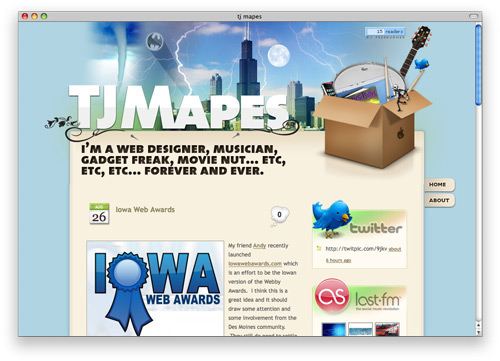 tjmapes 100 Nice and Beautiful Blog Designs