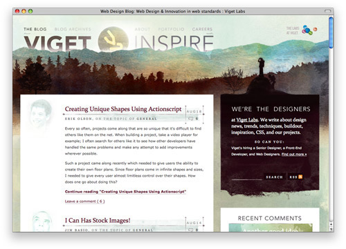vidgetlabs 100 Nice and Beautiful Blog Designs