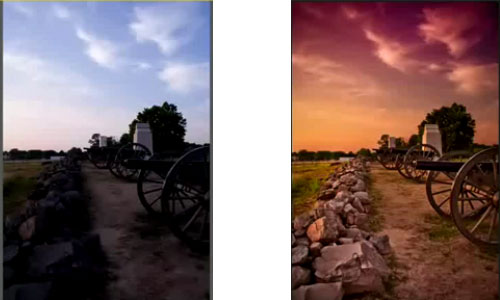 Add Dramatic Color to Photographs