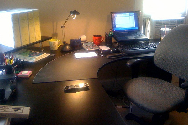 professional home office setup Inspirational Workspace: 60 Awesome Setups