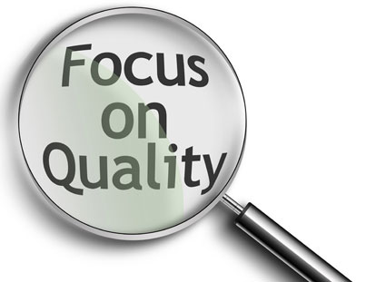 focus on quality content