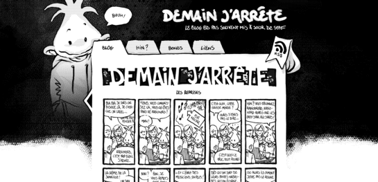 demain Showcase Of Beautiful Black And White Websites