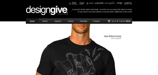 designgive Showcase Of Beautiful Black And White Websites