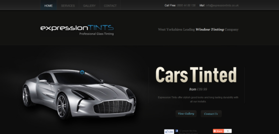 exp Showcase Of Beautiful Black And White Websites