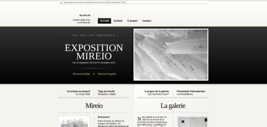 itsartist Showcase Of Beautiful Black And White Websites